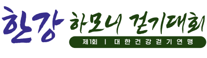한강 하모니 걷기대회